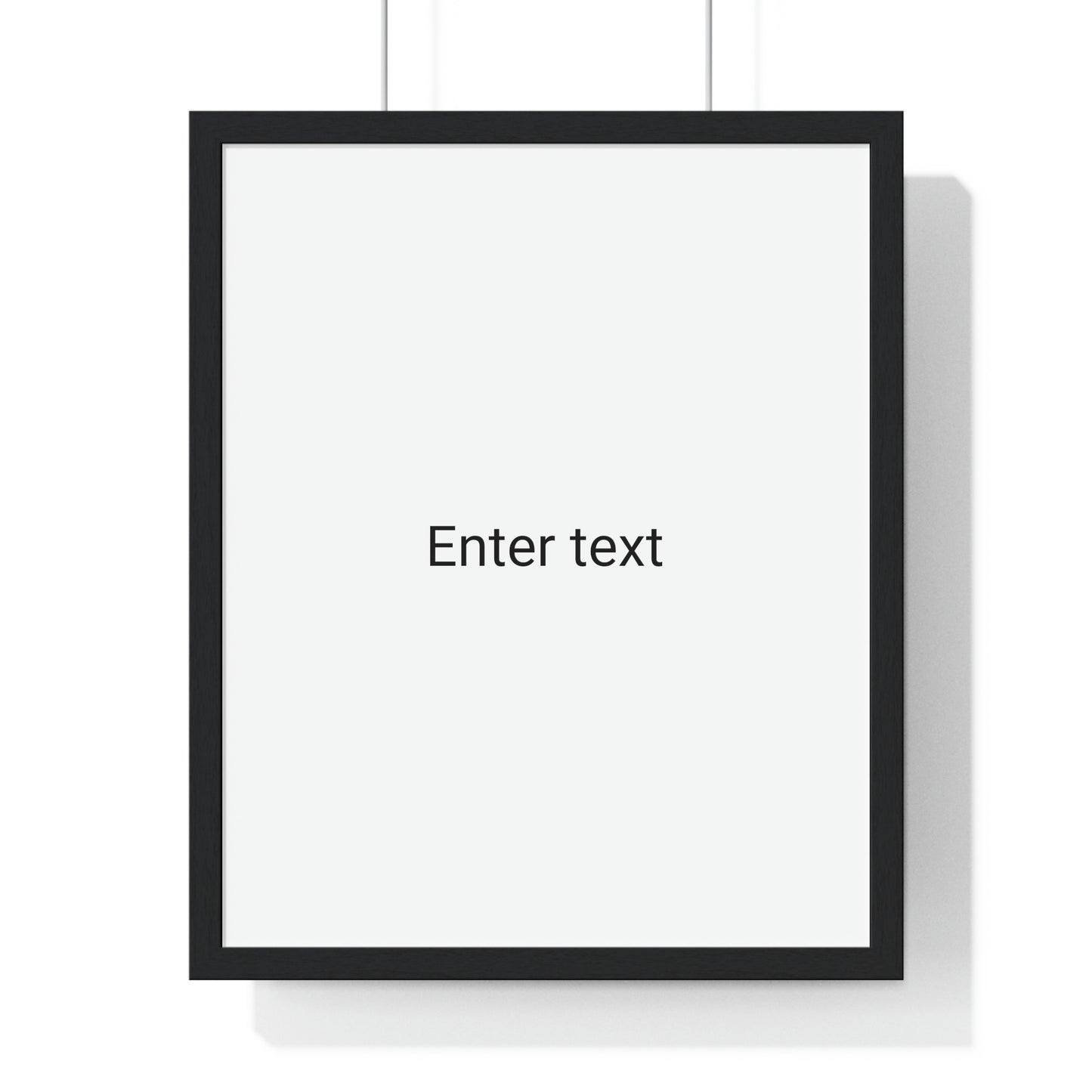 Premium Framed Vertical Poster