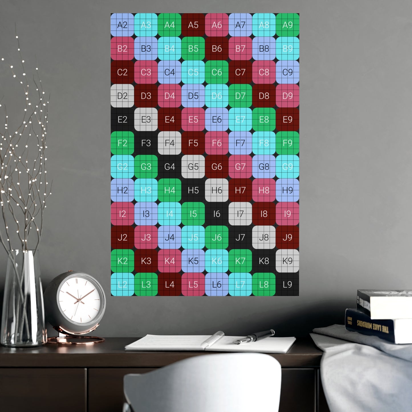 Vertical and Horizontal Matte Posters