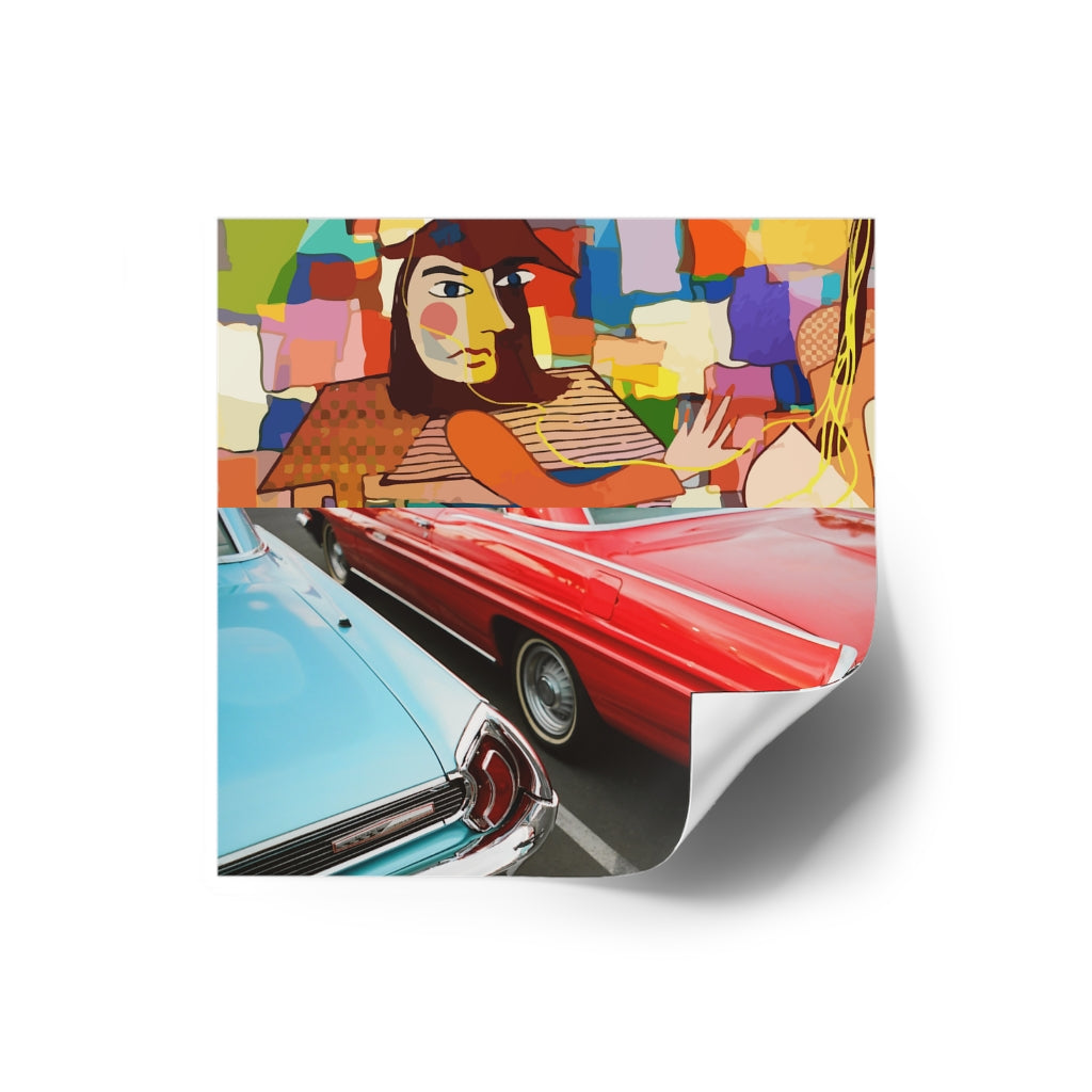 Laminate Stickers, Square