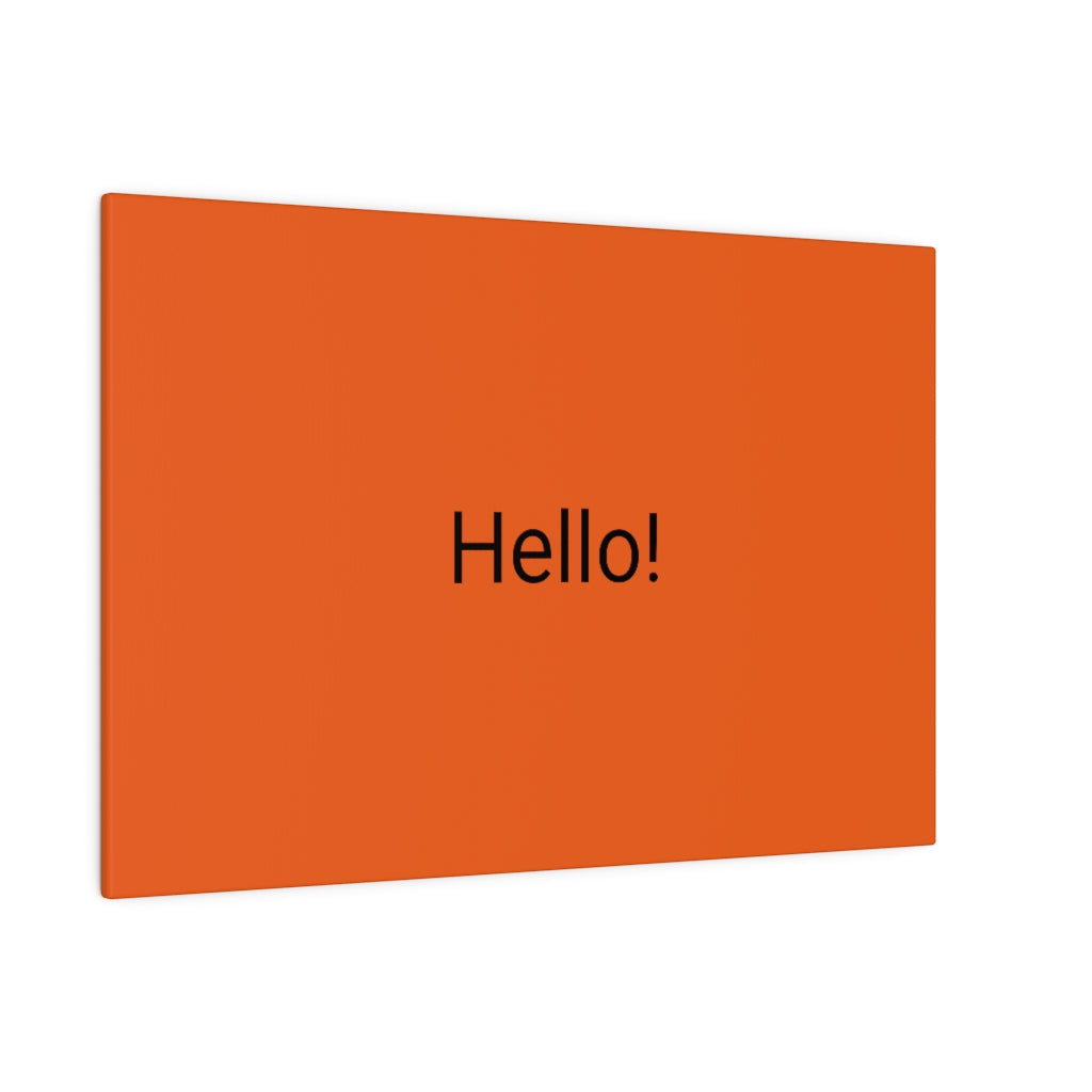 Matte Canvas, Stretched