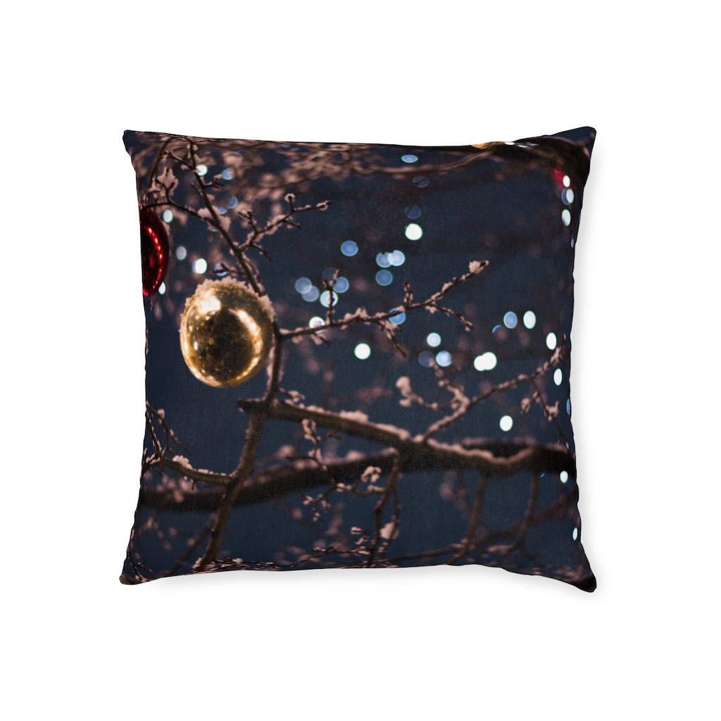 Square Pillow - Pink Back