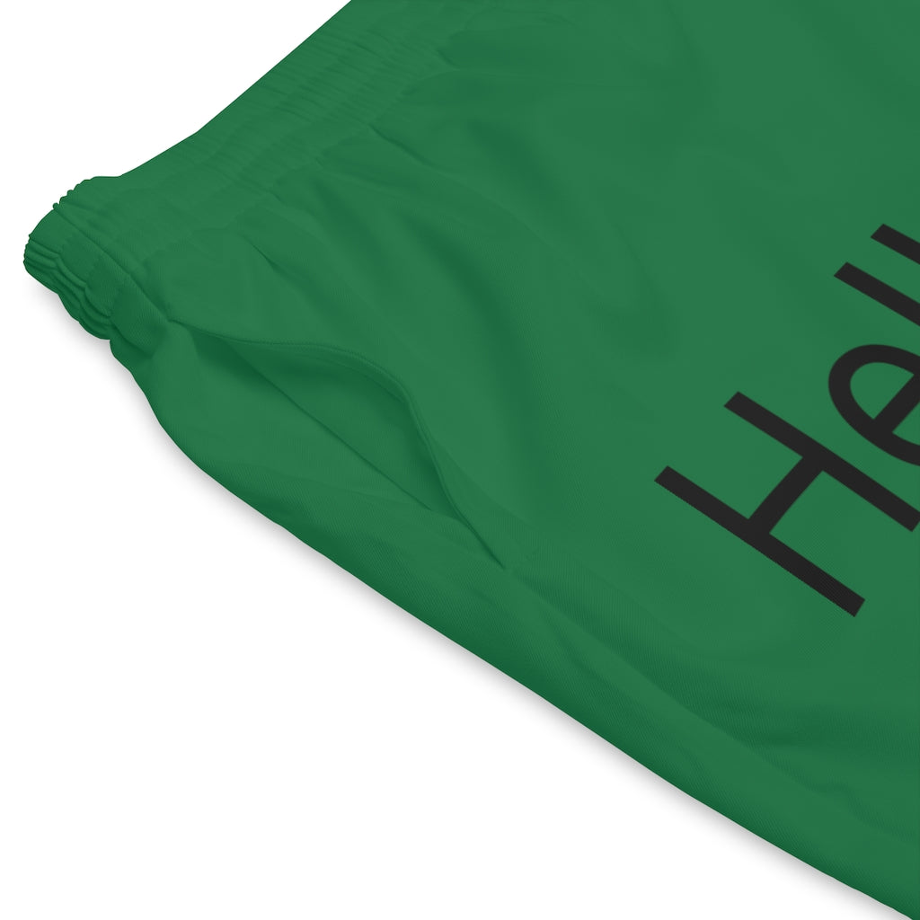 Men's Elastic Beach Shorts (AOP)