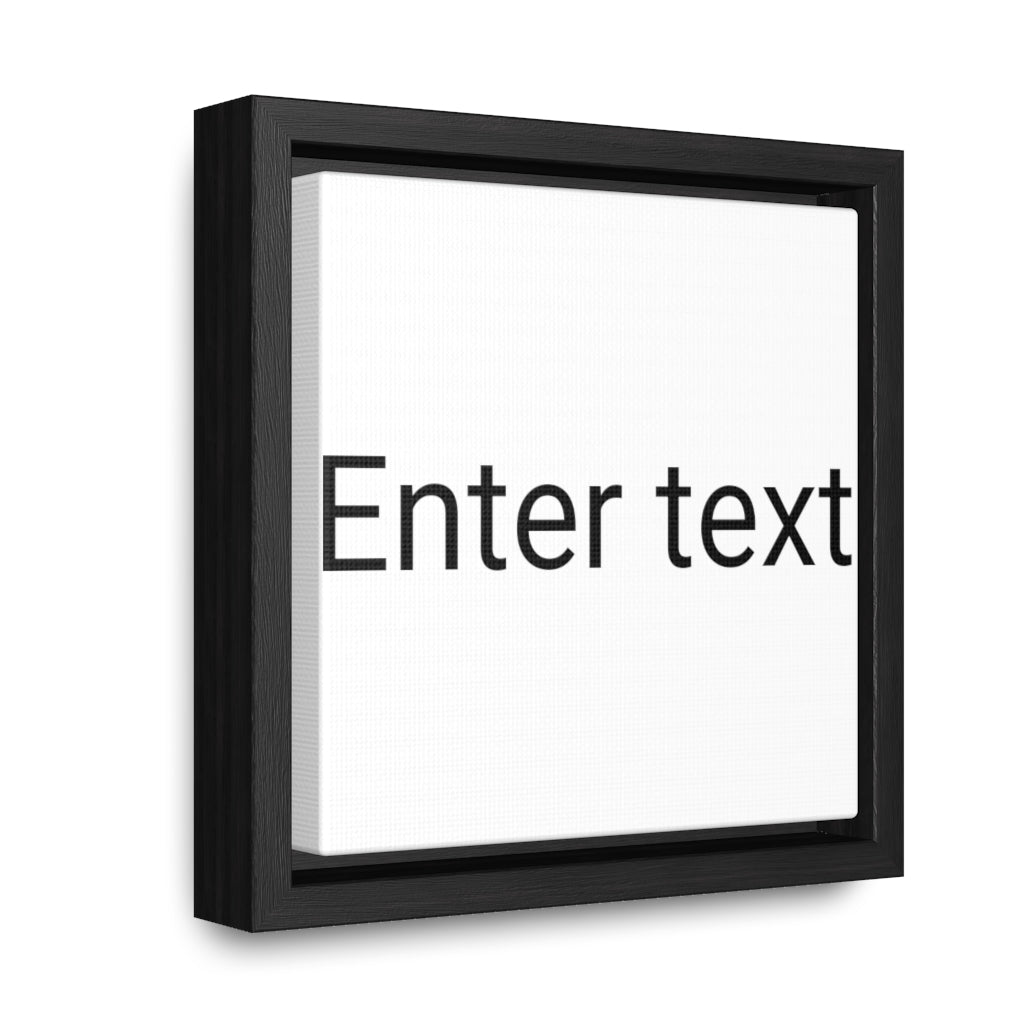 Gallery Canvas Wraps, Square Frame