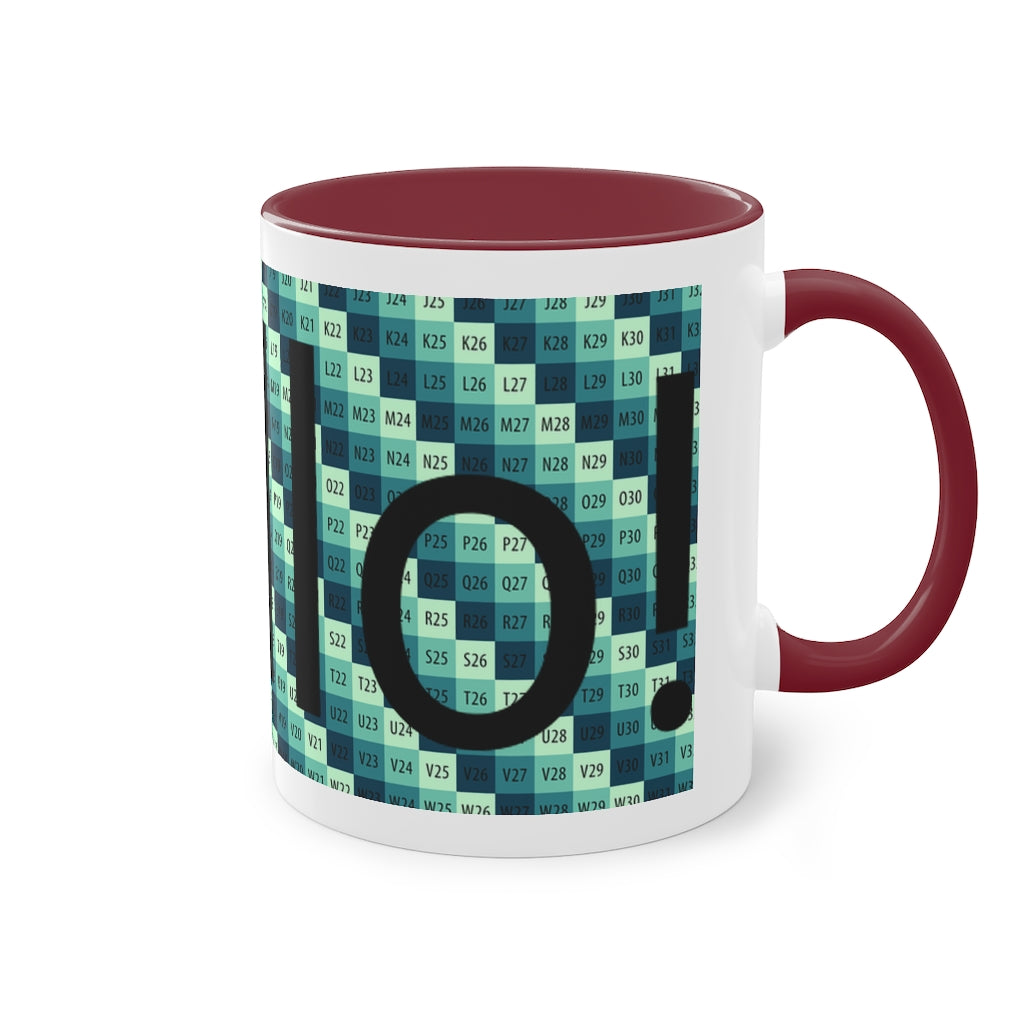 Two-Tone Coffee Mug, 11oz