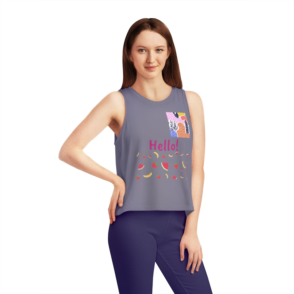 Women's Dancer Cropped Tank Top