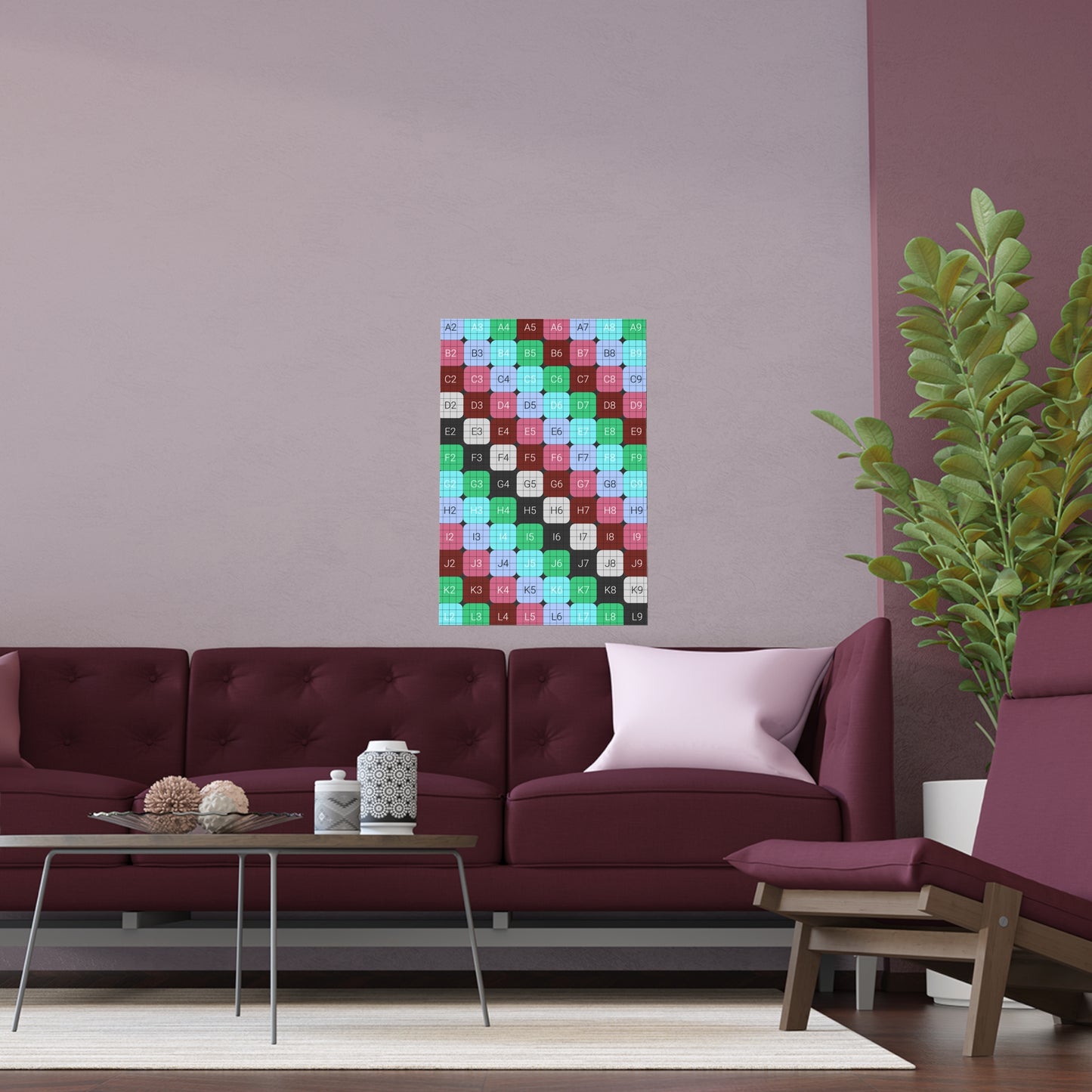 Indoor and Outdoor Silk Posters