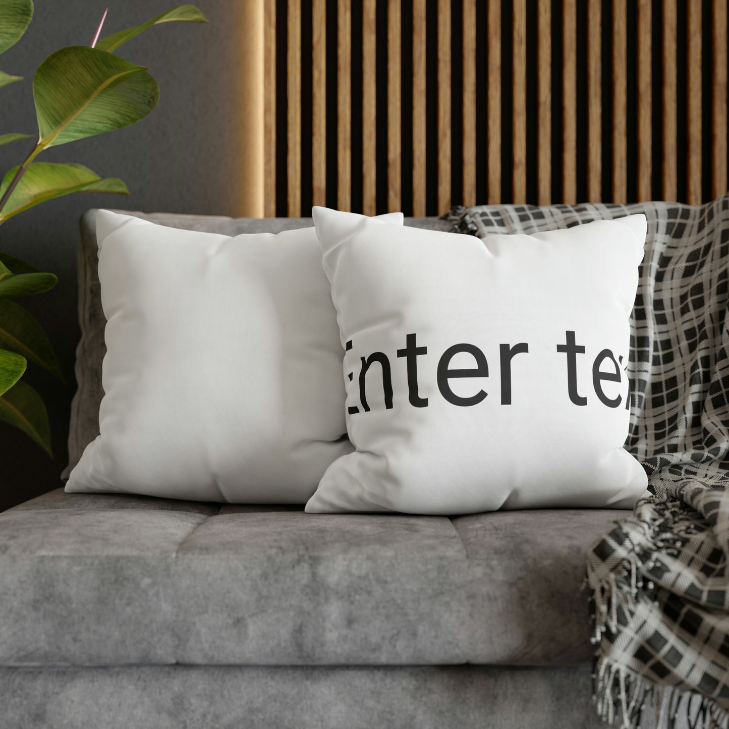 Spun Polyester Pillowcase