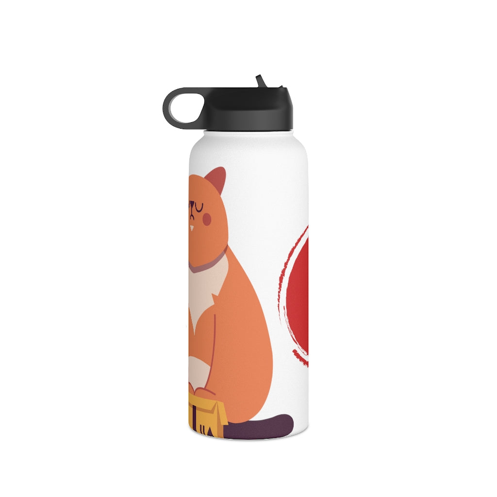 Stainless Steel Water Bottle, Standard Lid