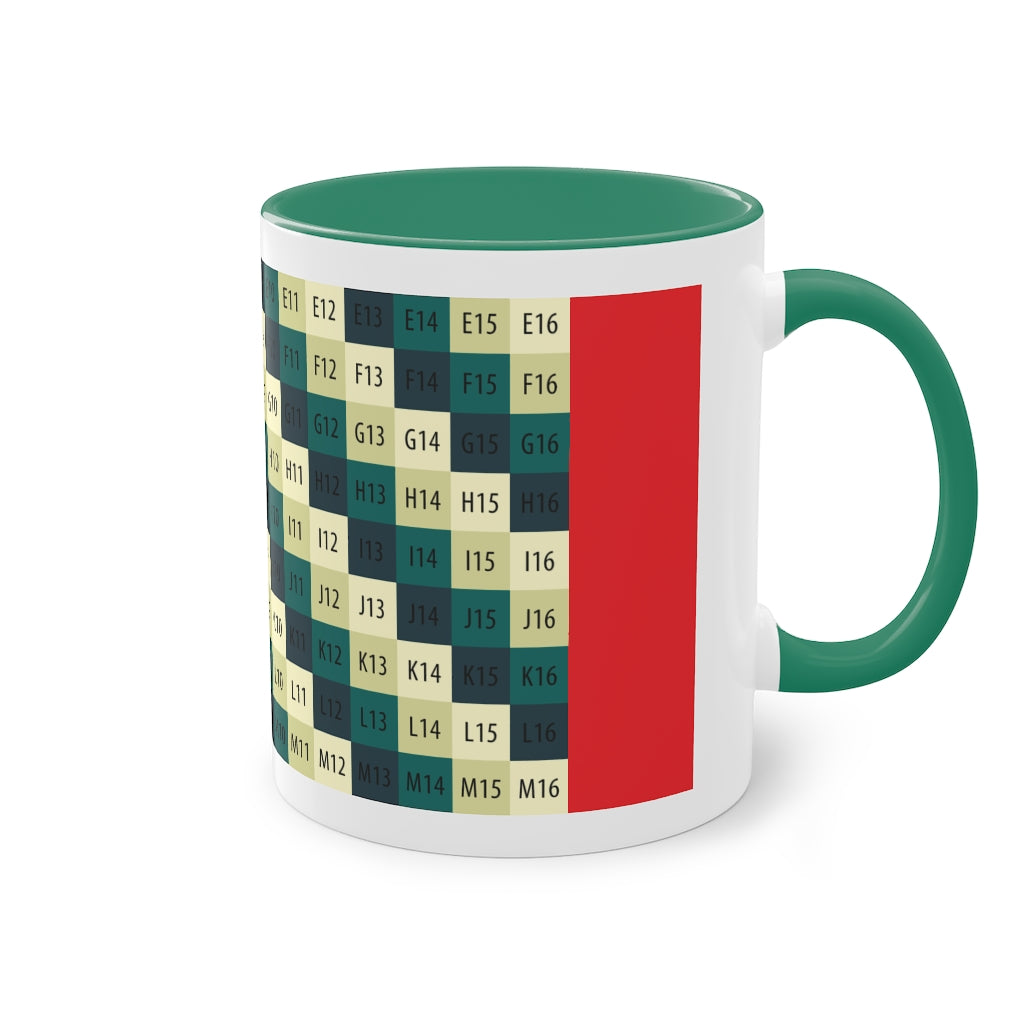 Two-Tone Coffee Mug, 11oz