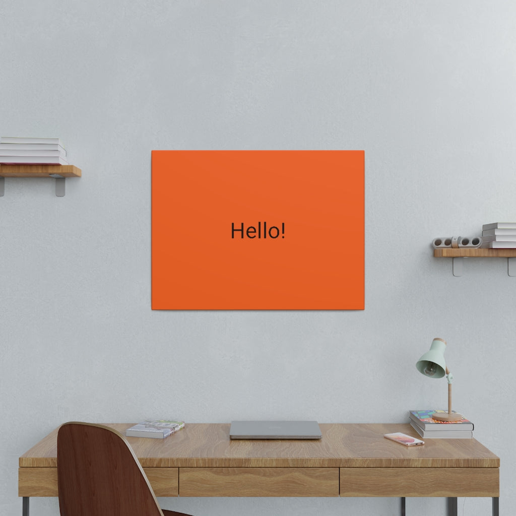 Matte Canvas, Stretched