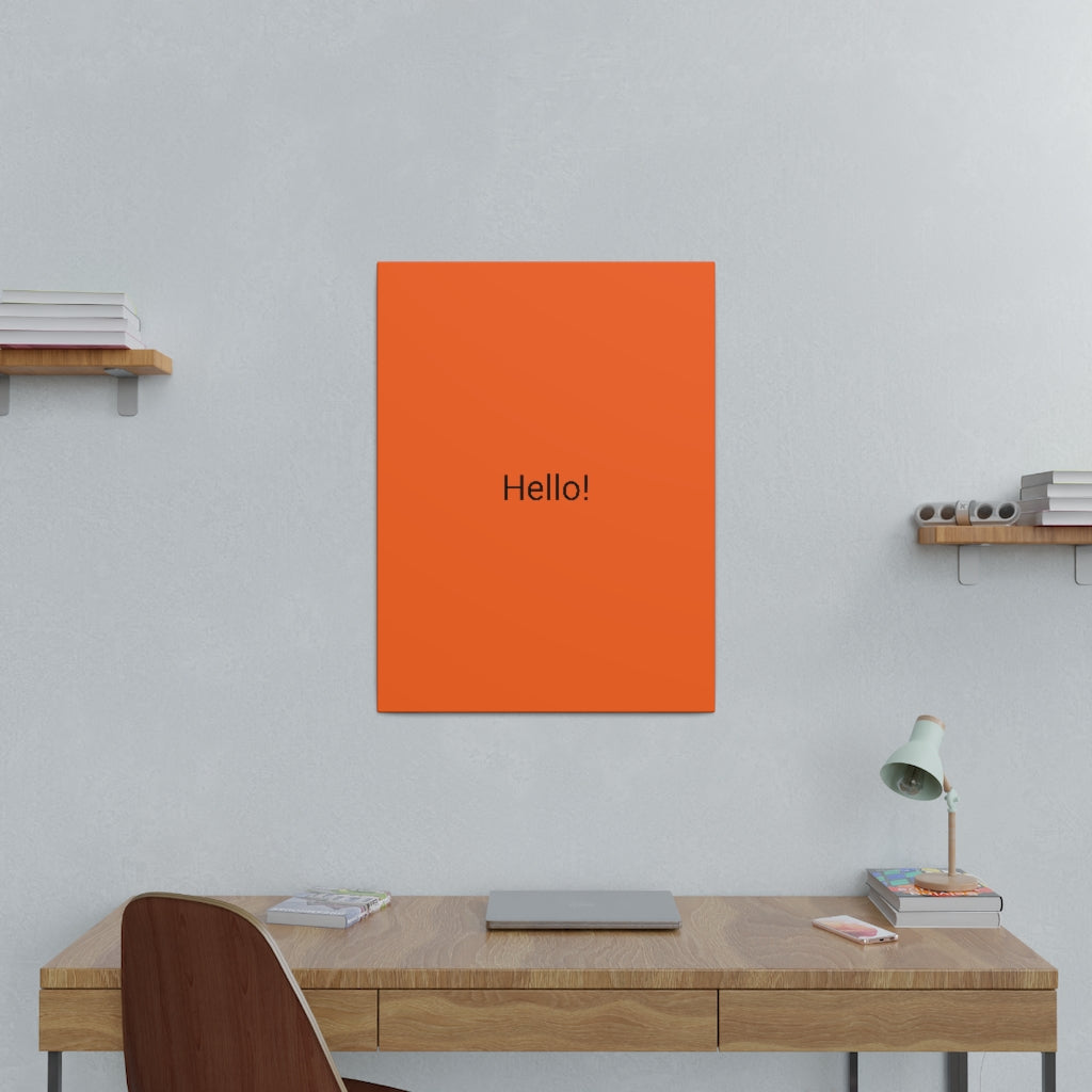 Matte Canvas, Stretched