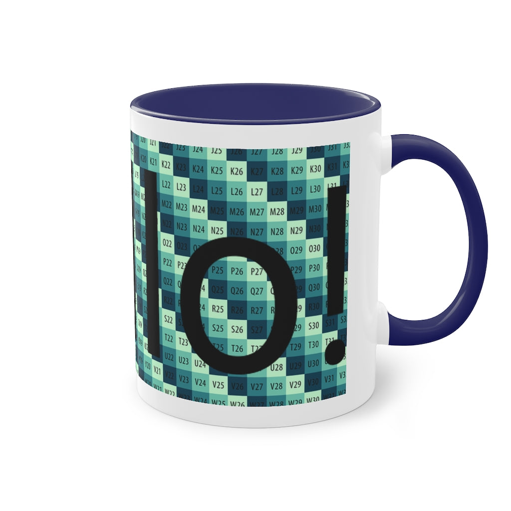 Two-Tone Coffee Mug, 11oz