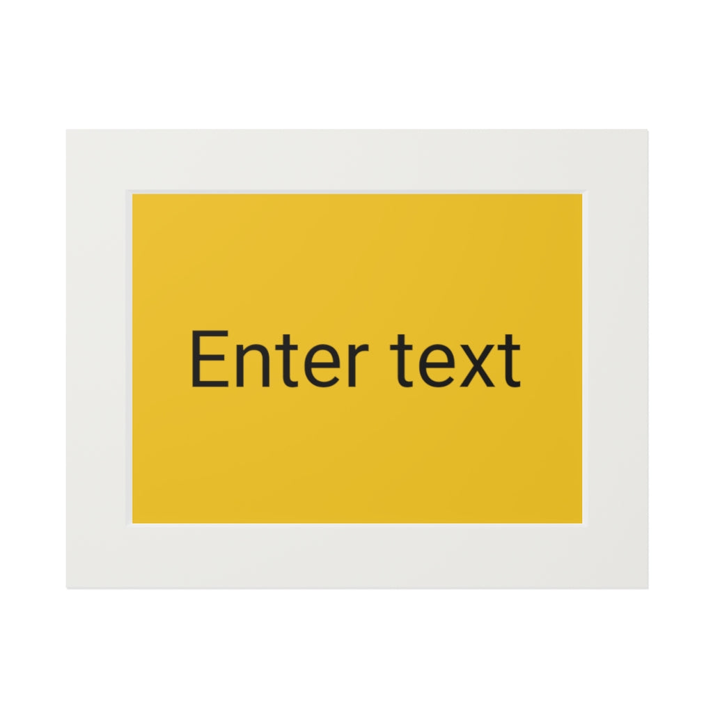 Fine Art Prints (Passepartout Paper Frame)