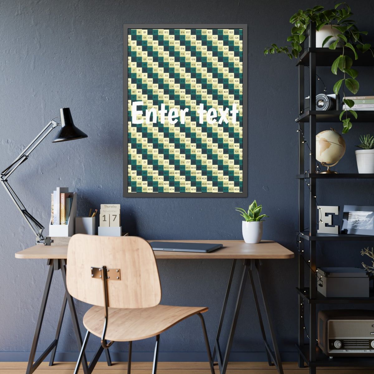 Framed Paper Posters