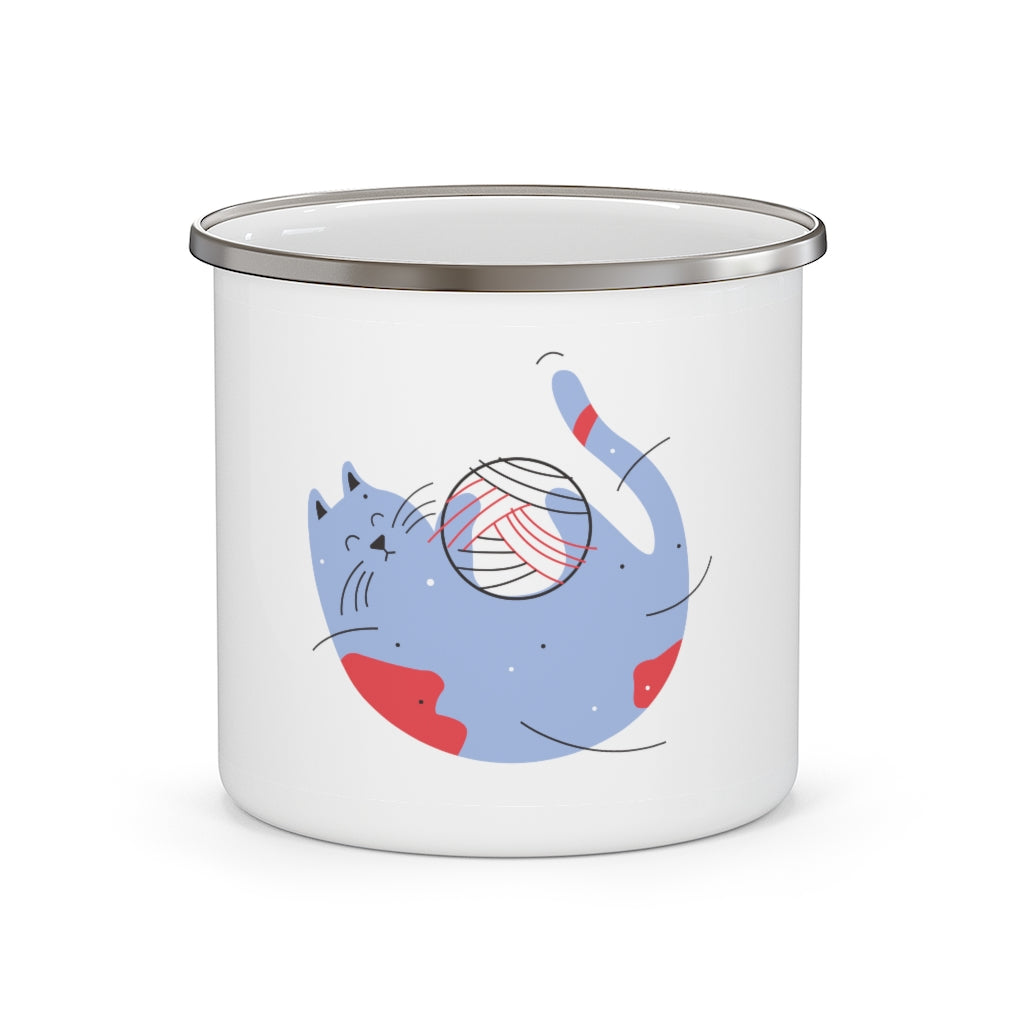 dan test - Enamel Camping Mug