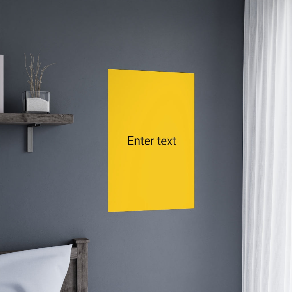 Premium Matte Posters