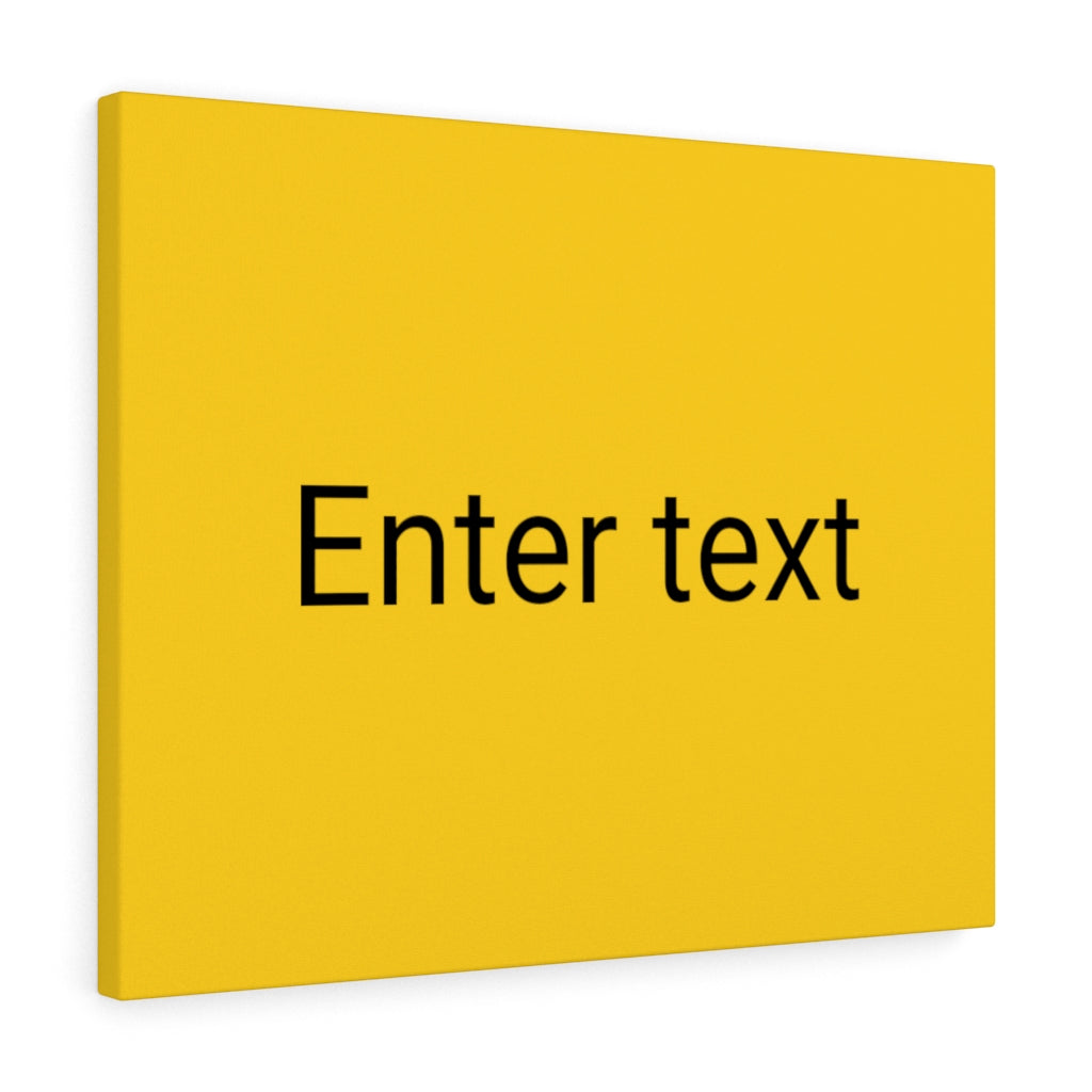 Satin Canvas Stretched