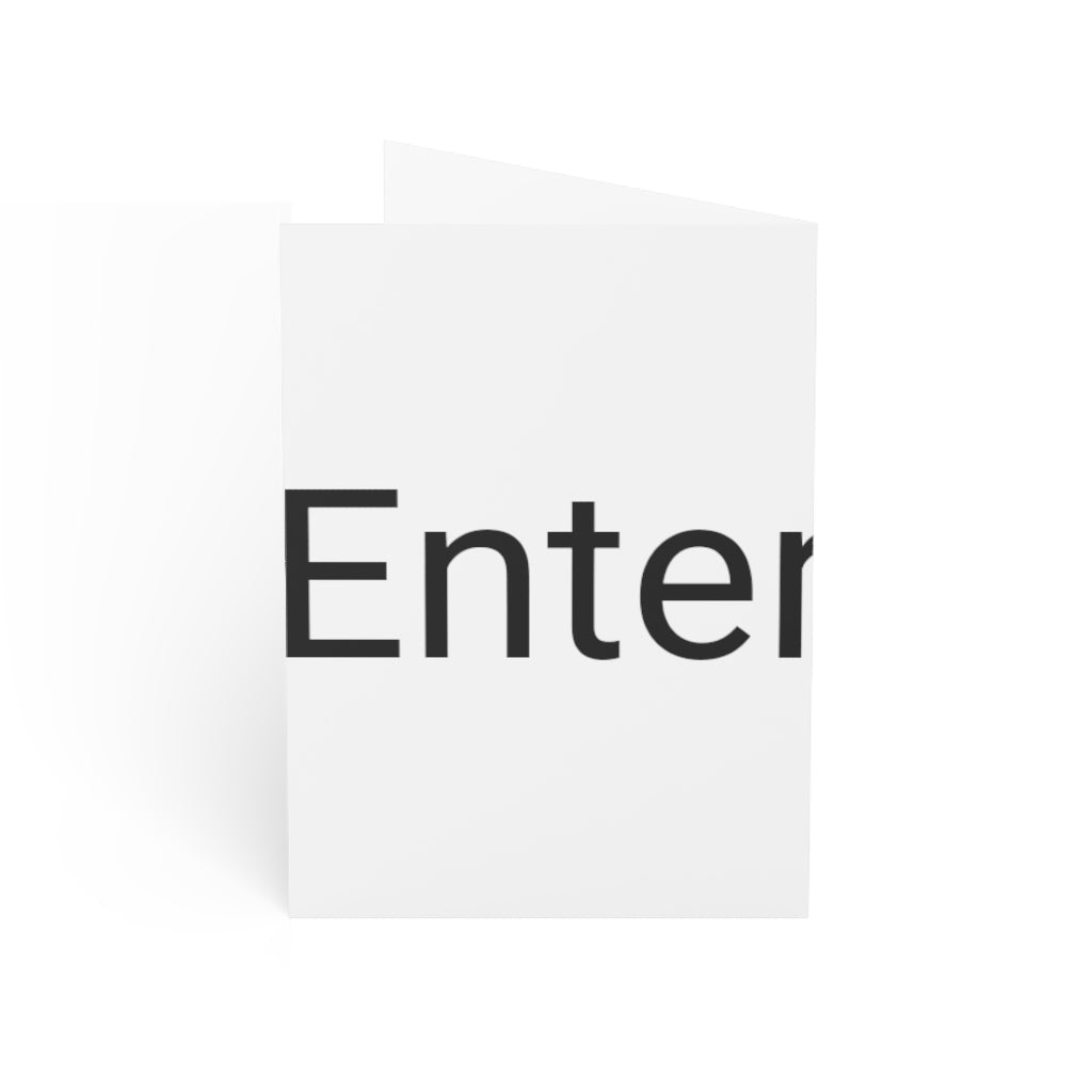 Folded Greeting Cards (1, 10, 30, and 50pcs)