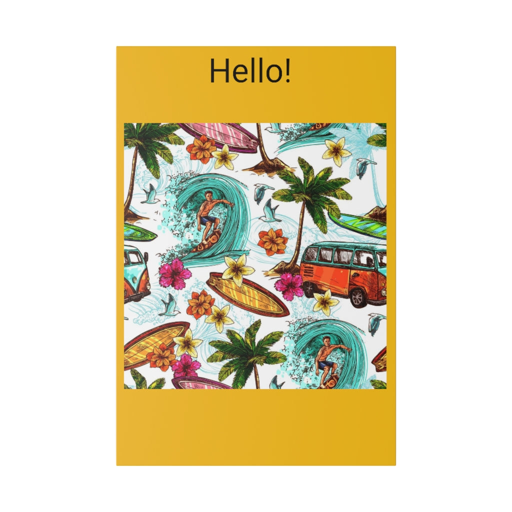 Matte Canvas, Stretched