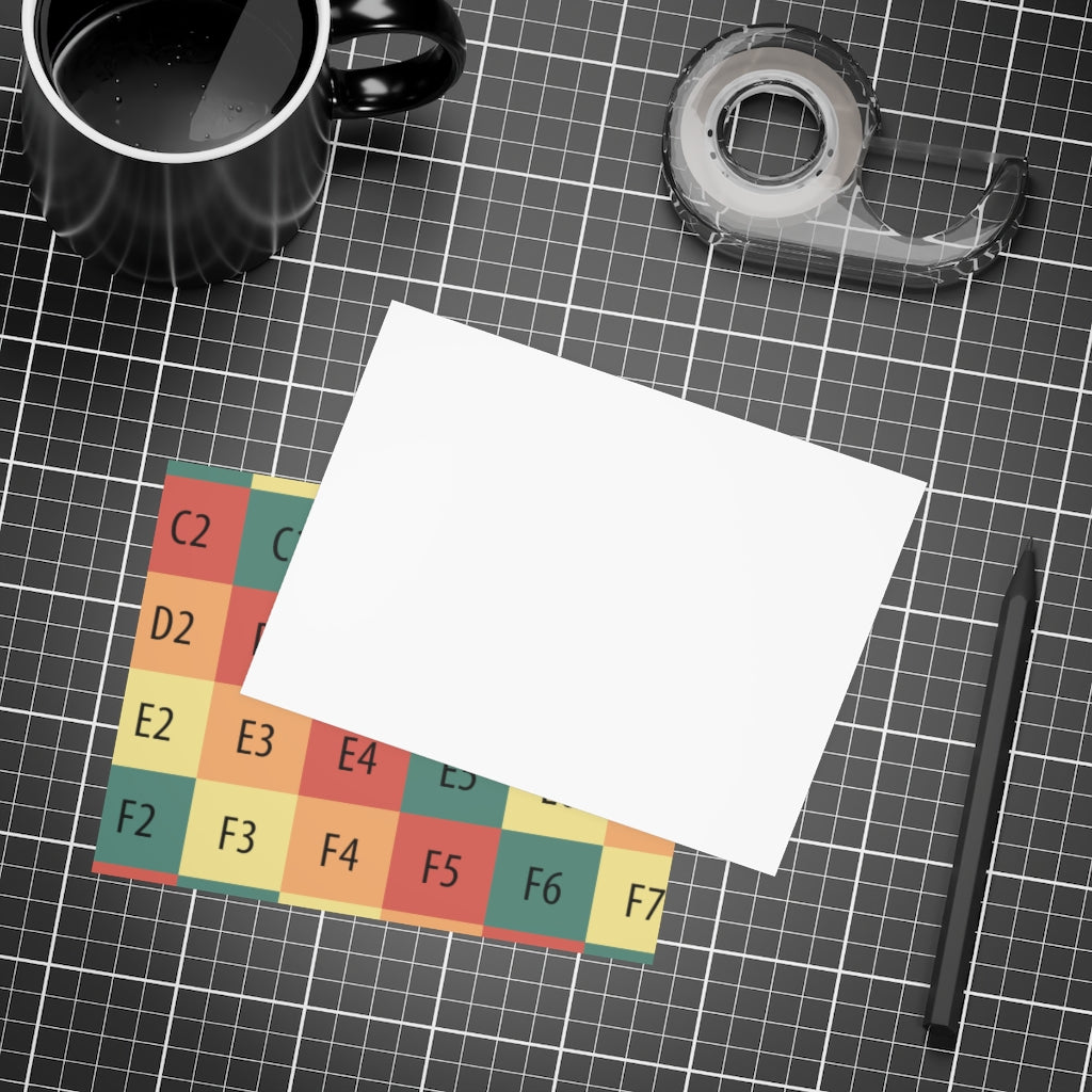 Unfolded Greeting Cards (10, 30, and 50pcs)