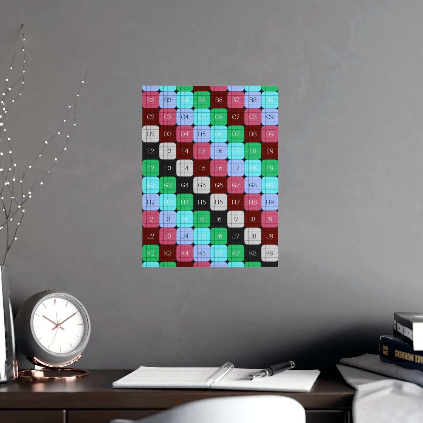 Vertical and Horizontal Matte Posters