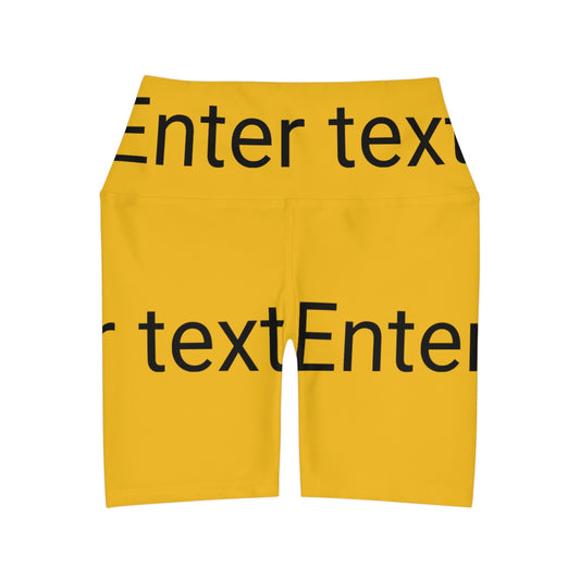 High Waisted Yoga Shorts