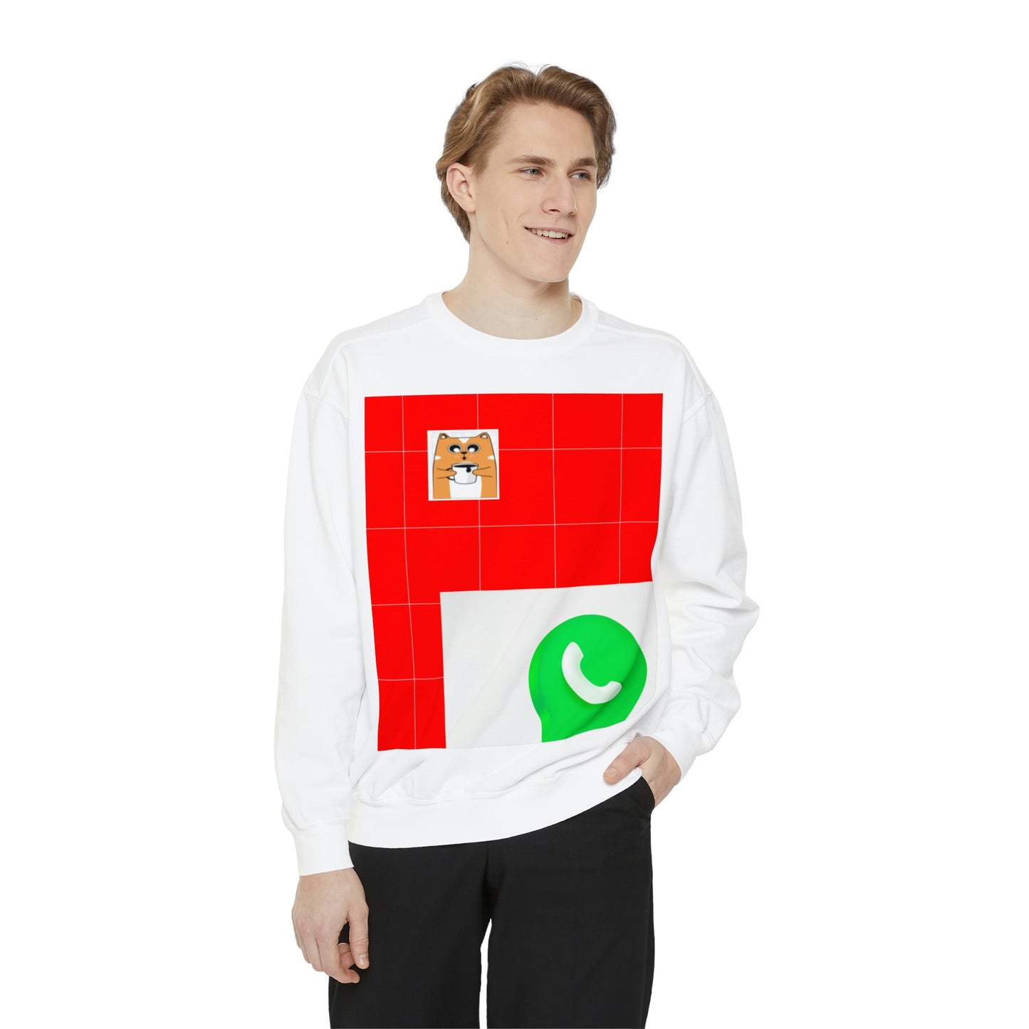 Unisex Garment-Dyed Sweatshirt