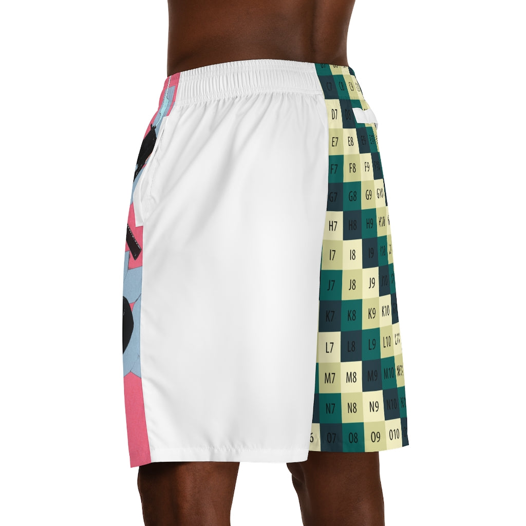 Men's Jogger Shorts (AOP)