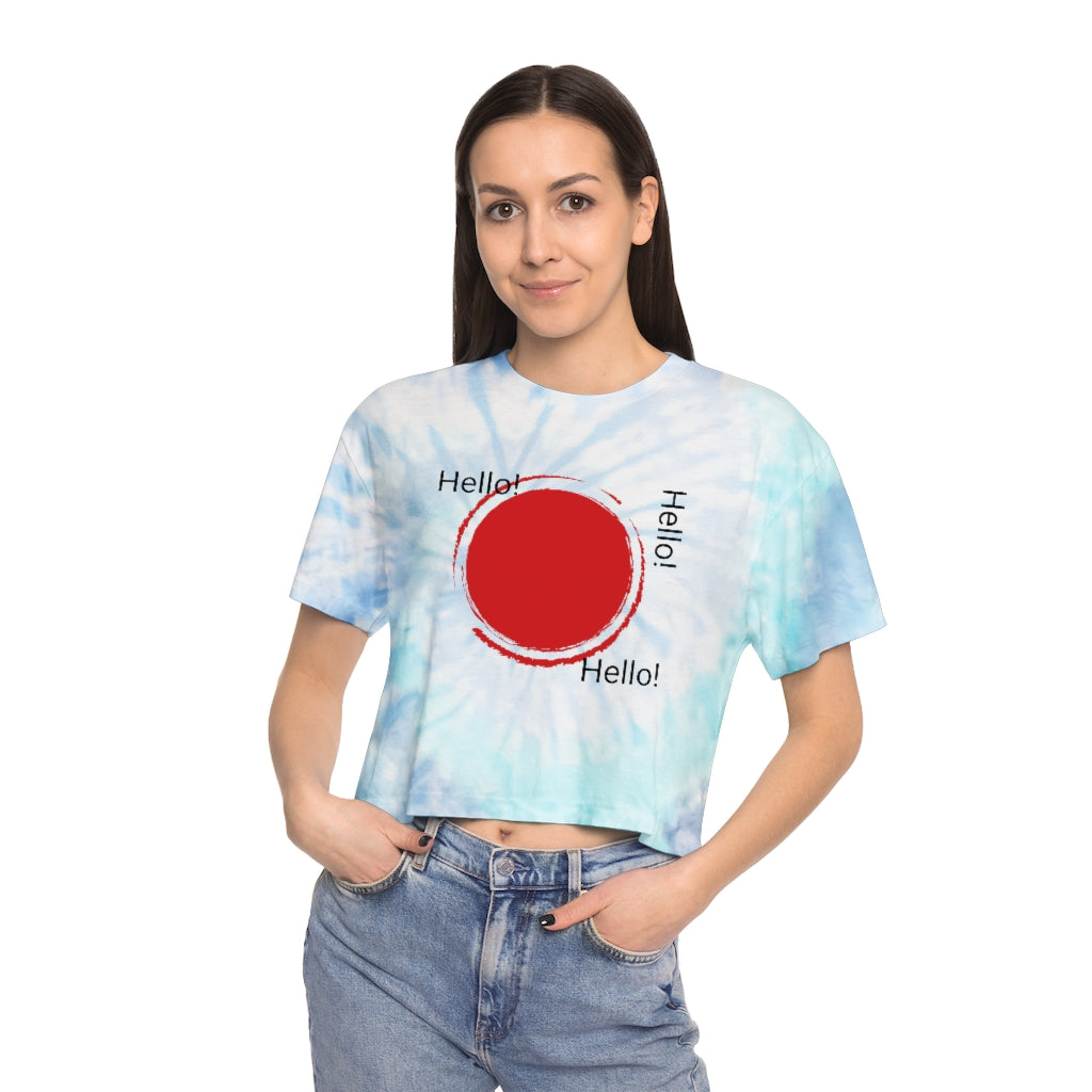 Women's Tie-Dye Crop Tee