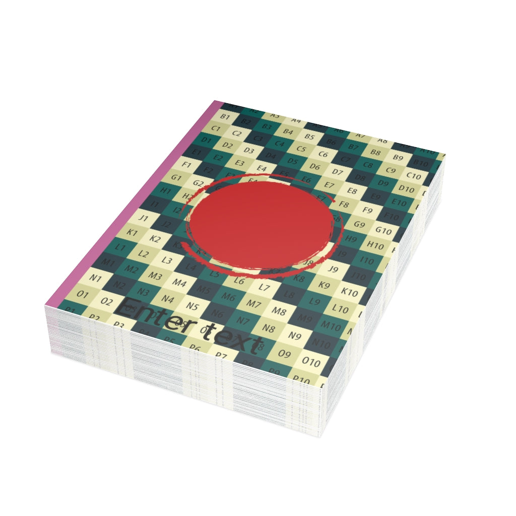 Unfolded Greeting Cards (10, 30, and 50pcs)