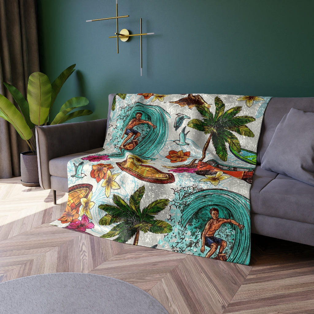 Crushed Velvet Blanket