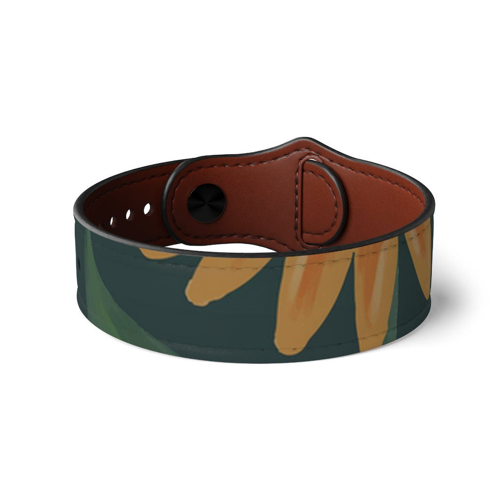 Vegan Leather Wristband