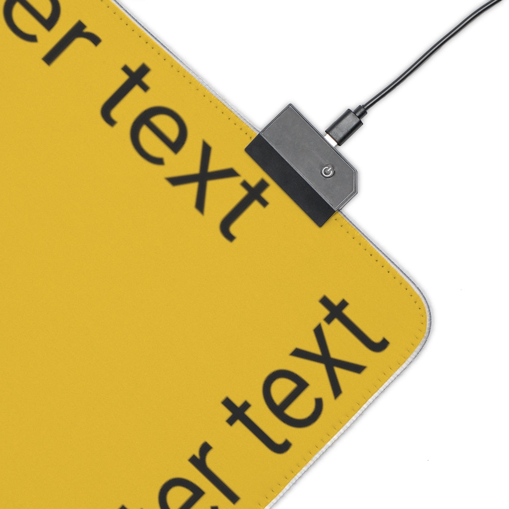 LED Gaming Mouse Pad