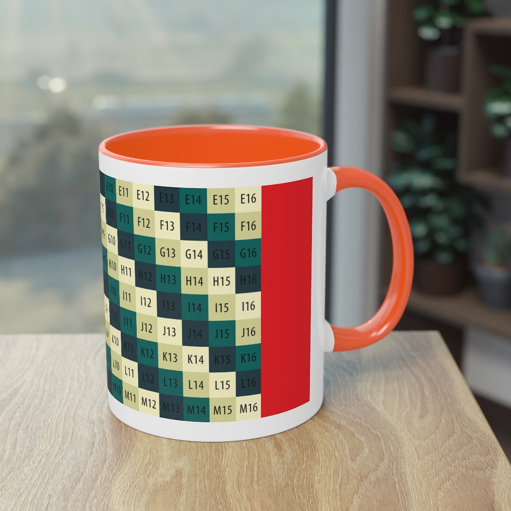 Two-Tone Coffee Mug, 11oz