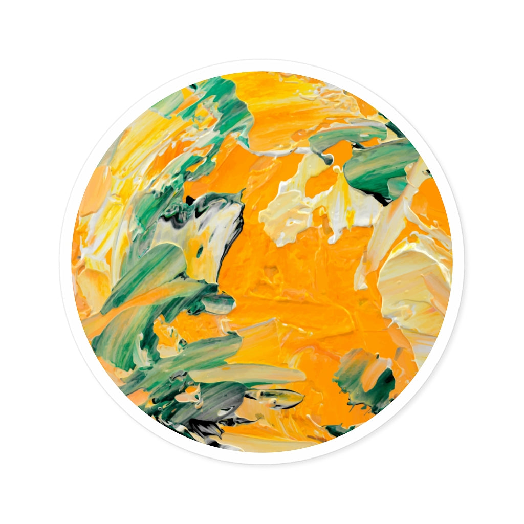 Round Stickers, Indoor/Outdoor