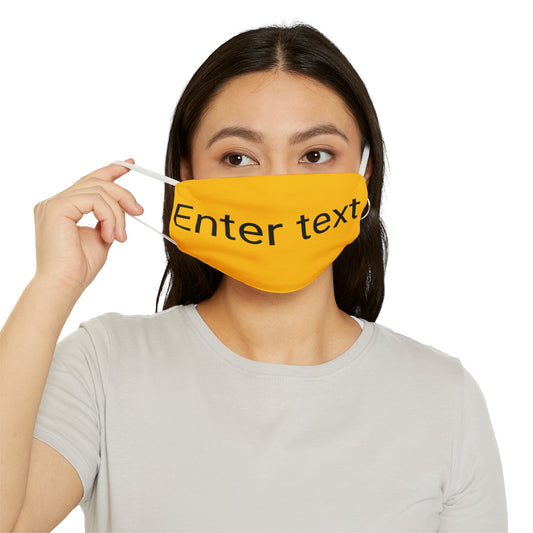 Snug-Fit Fabric Face Mask