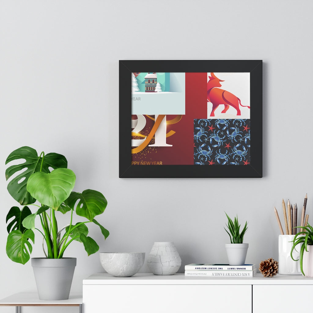 Framed Horizontal Poster