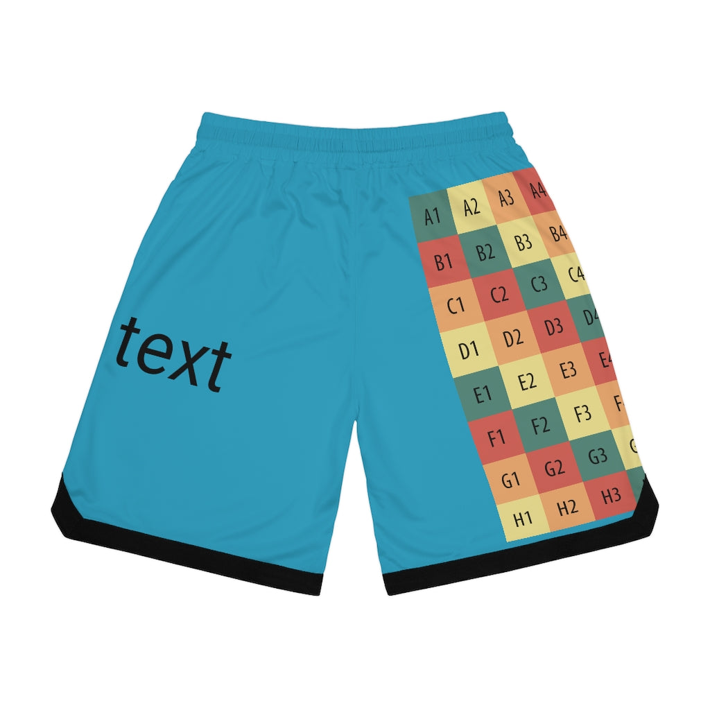 Basketball Rib Shorts (AOP)