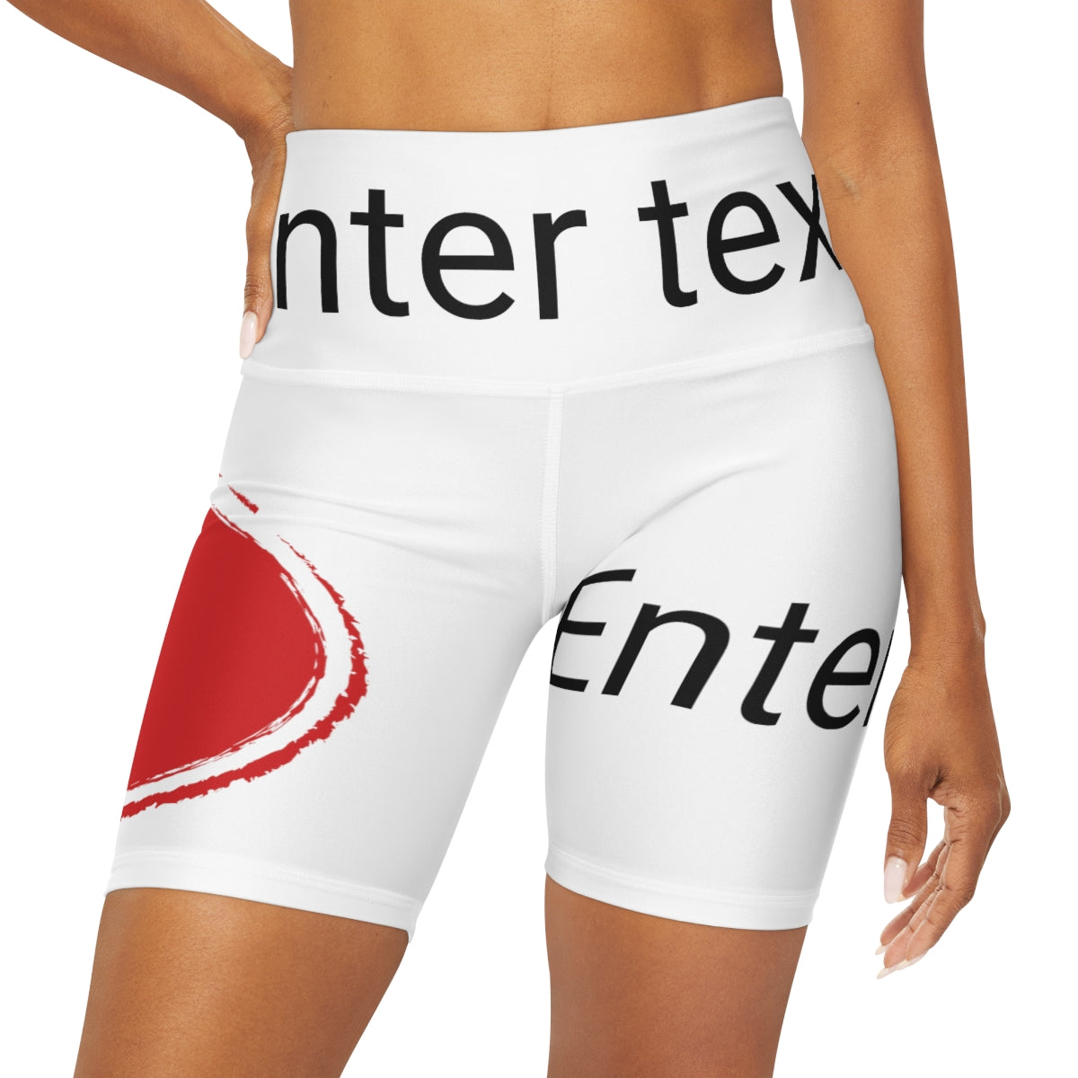 High Waisted Yoga Shorts