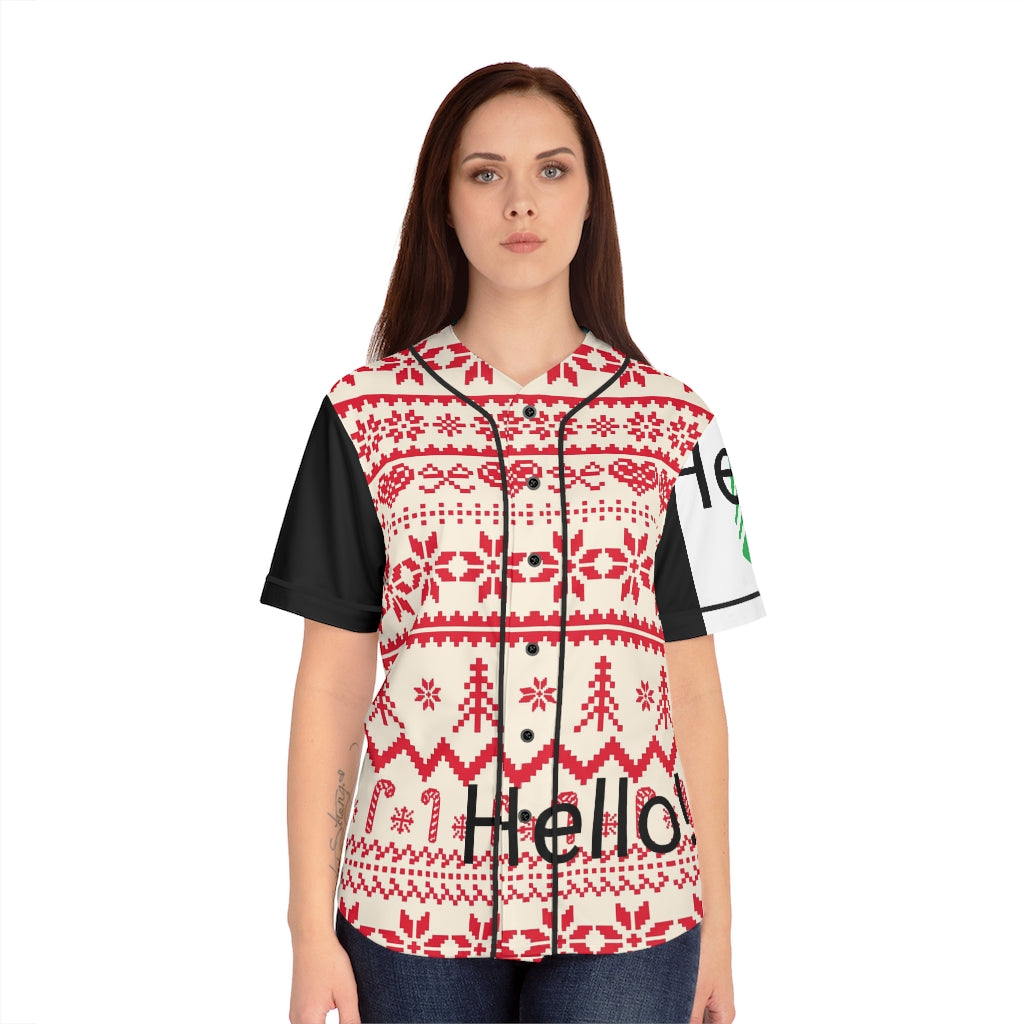 Women's Baseball Jersey (AOP)