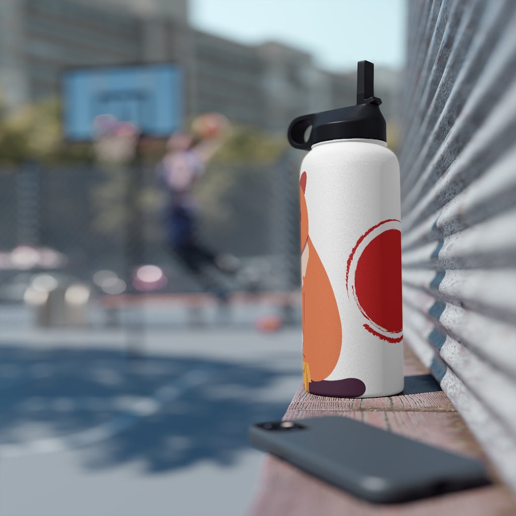 Stainless Steel Water Bottle, Standard Lid