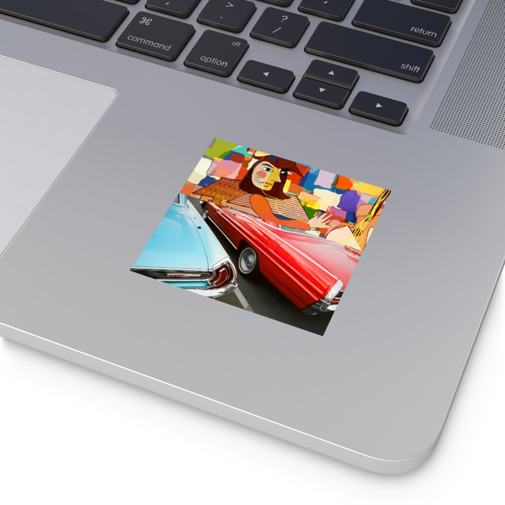 Laminate Stickers, Square