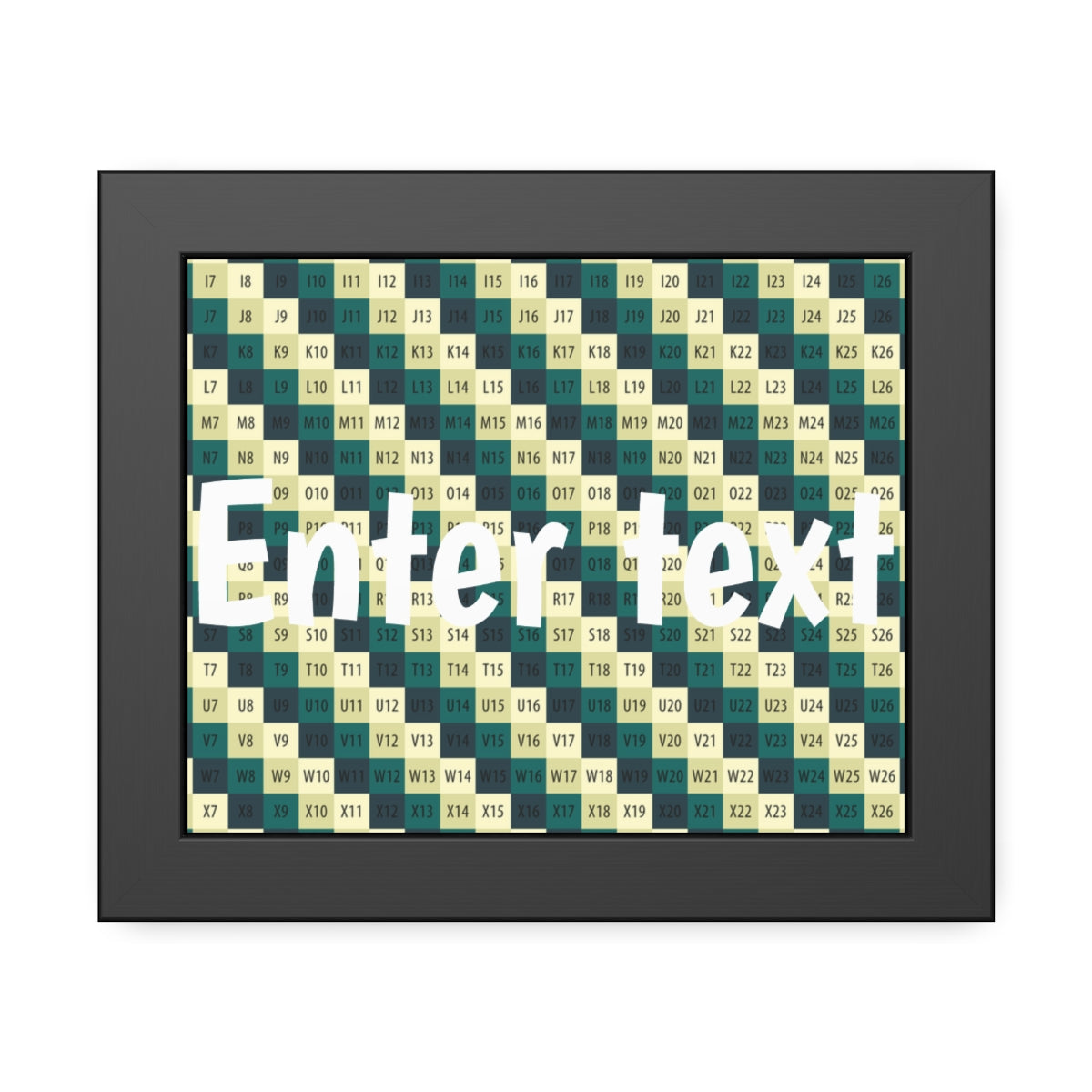 Framed Paper Posters