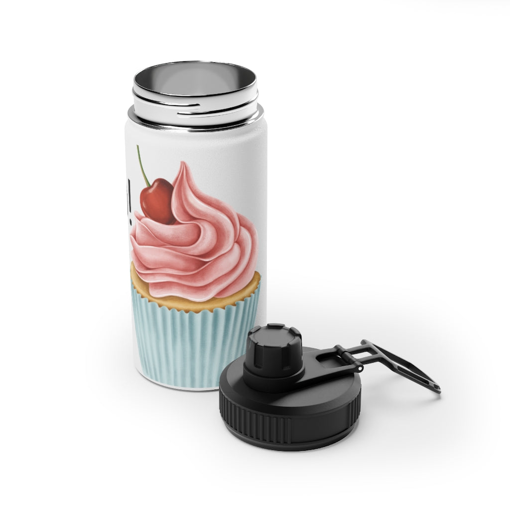 Stainless Steel Water Bottle, Sports Lid