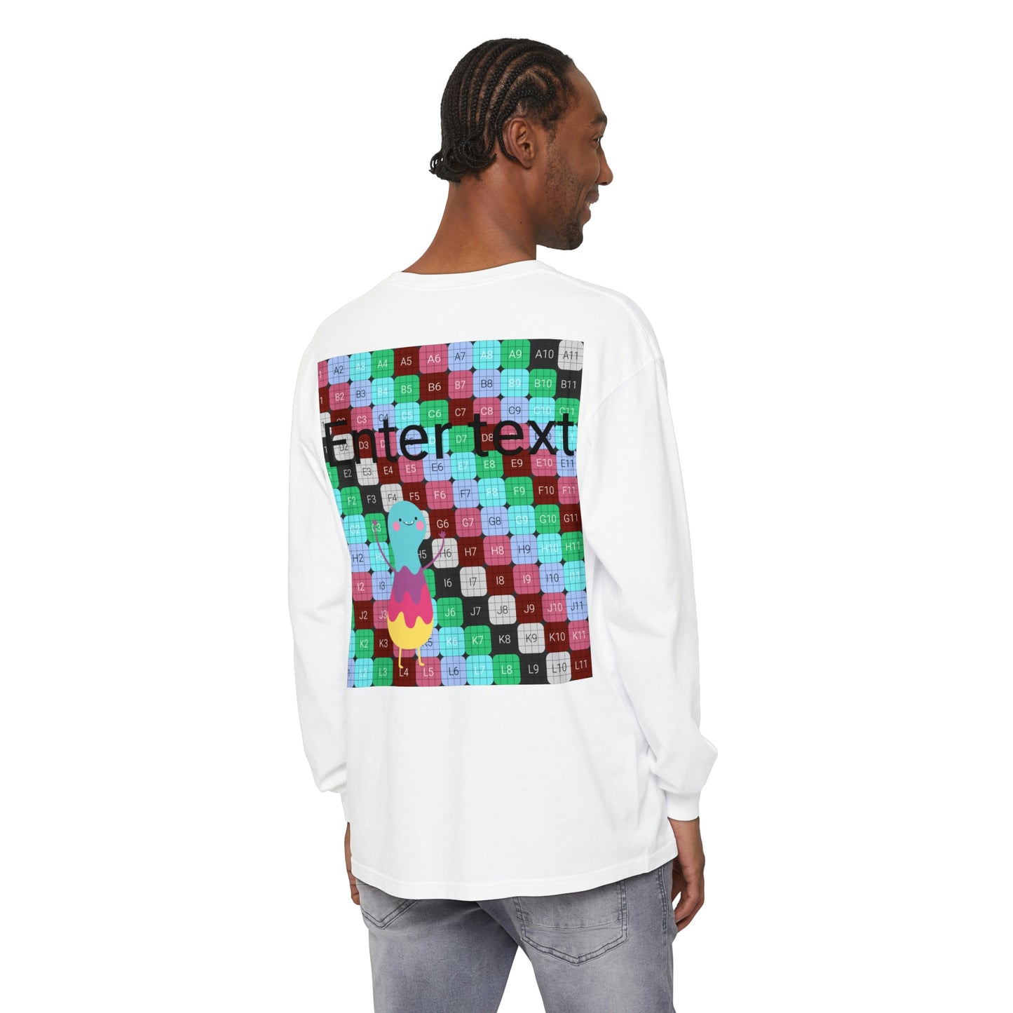 Unisex Garment-dyed Long Sleeve T-Shirt