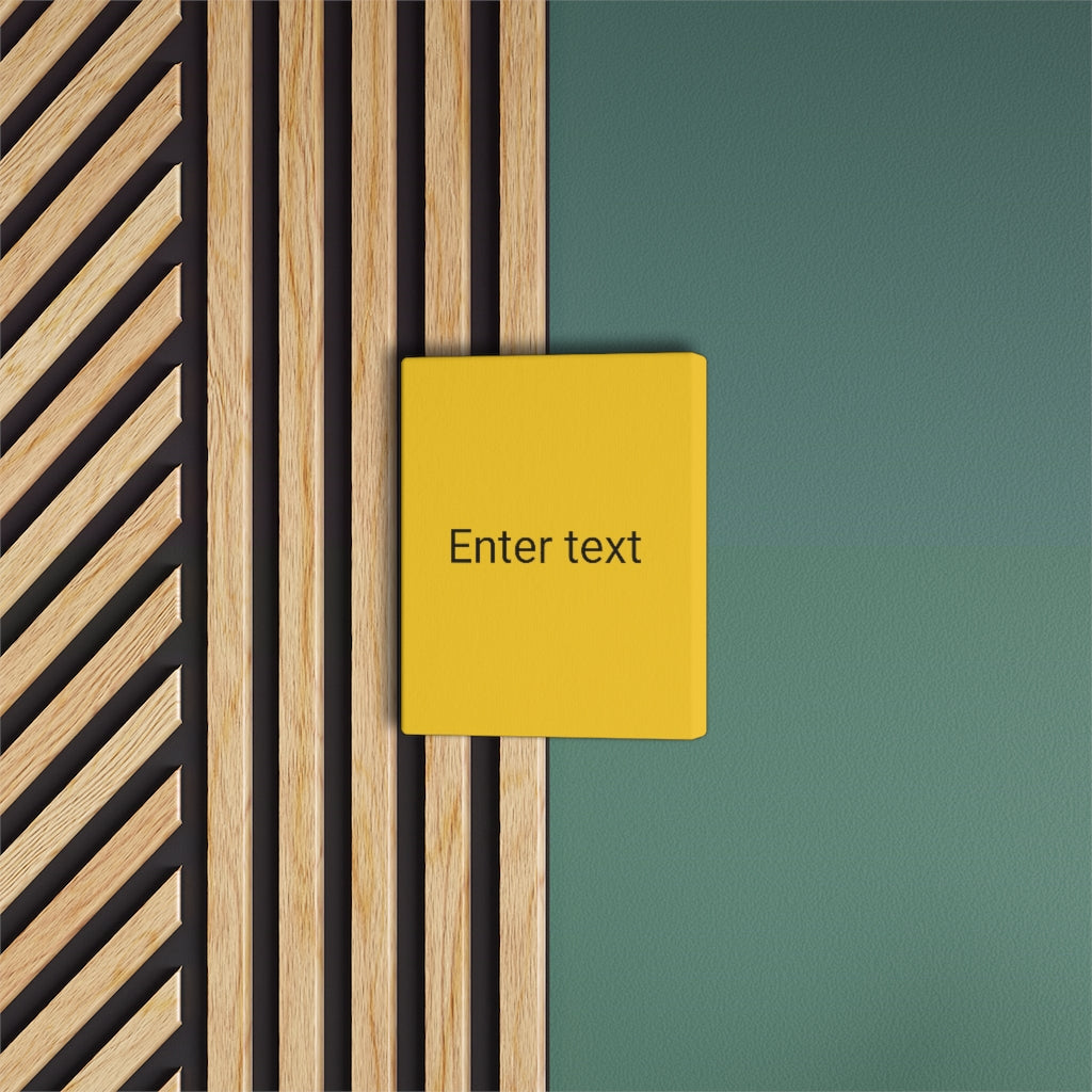 Satin Canvas Stretched