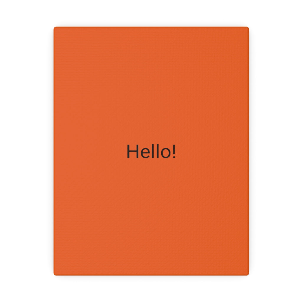 Matte Canvas, Stretched