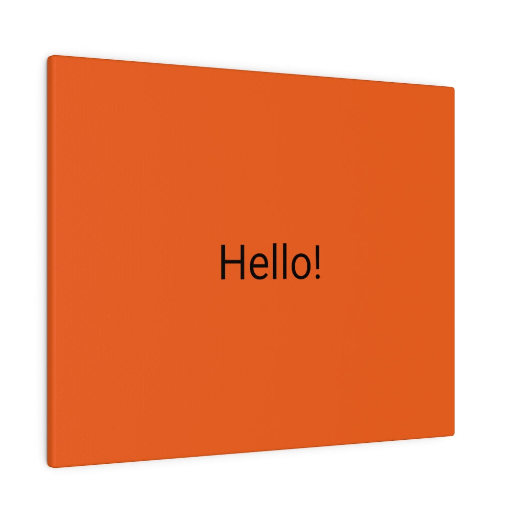 Matte Canvas, Stretched