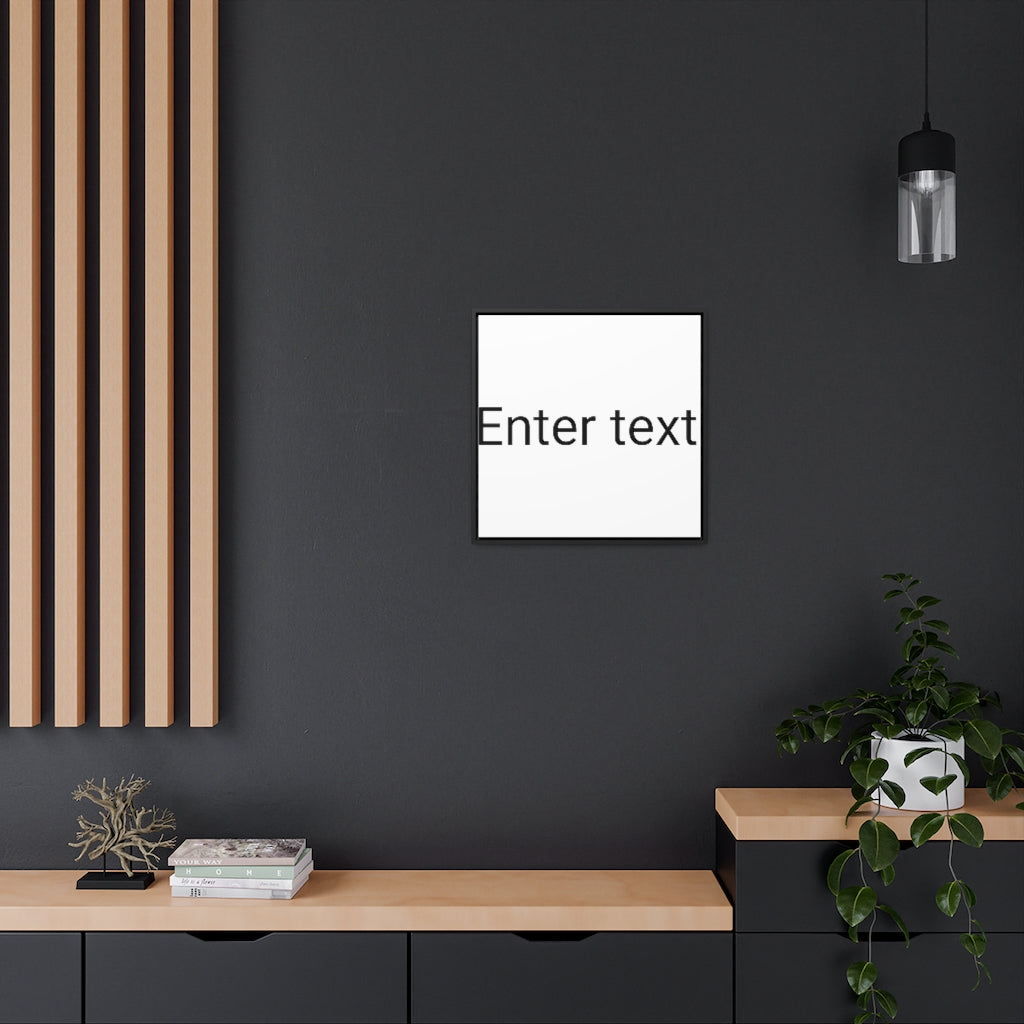 Gallery Canvas Wraps, Square Frame