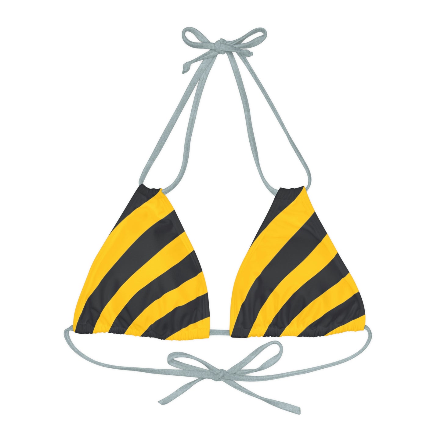 Strappy Triangle Bikini Top